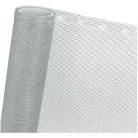 Haga - zaunblende 85 % 1,5m x 50m Schattiernetz Wind- Sichtschutz silbergrau von HAGA