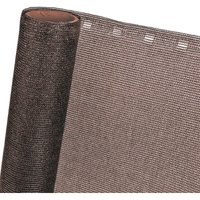 Haga - zaunblende 85 % in 1,5m Breite (Meterware) Sichtblende Schattiernetz in braun von HAGA