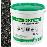 Gftk - vdw 840 plus 1K-Fugenmörtel 25kg Basalt von GFTK