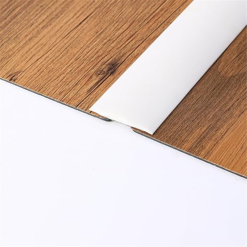 HAGJII Übergangsleiste Hochbelastbar Marmormuster-Design übergangsprofil Selbstklebend Fußbodentrennstreifen Türleisten Boden Selbstklebend Für Die Verbindung Von Laminat(G) von HAGJII