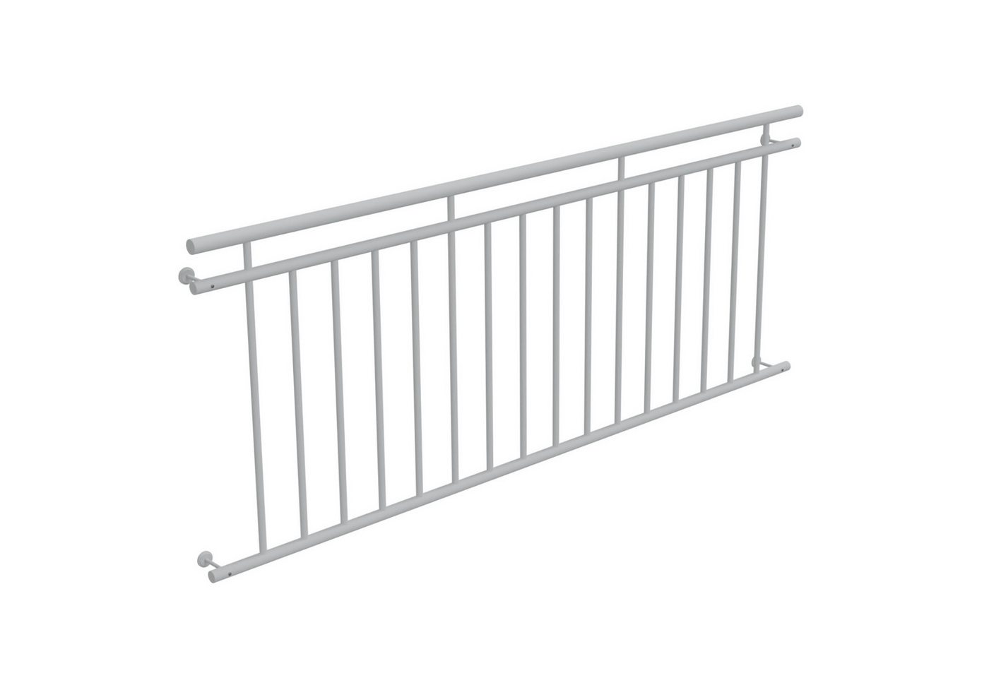 HAGO Brüstungsgeländer Französischer Balkon Fenstergitter Geländer Stahl Stabgeländer Weiß, 9 cm Länge, 90 cm Höhe HAGO Brüstungsgeländer Französischer Balkon Fenstergitter Geländer Stahl Stabgeländer Weiß, 9 cm Länge, 90 cm Höhe von HAGO