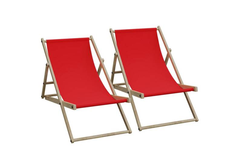 HAGO Gartenliege 2er Set Liegestuhl Doppelpack Strandliege Liege Stuhl Strand Sonnenlie von HAGO