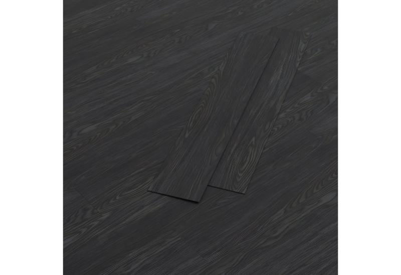 HAGO Vinylboden 2,23m² Dunkelgrau Eiche Selbstklebend Bodenbelag Laminat 2mm Dicke PVC, Selbstklebend, Rutschfest, Wasserresistent von HAGO