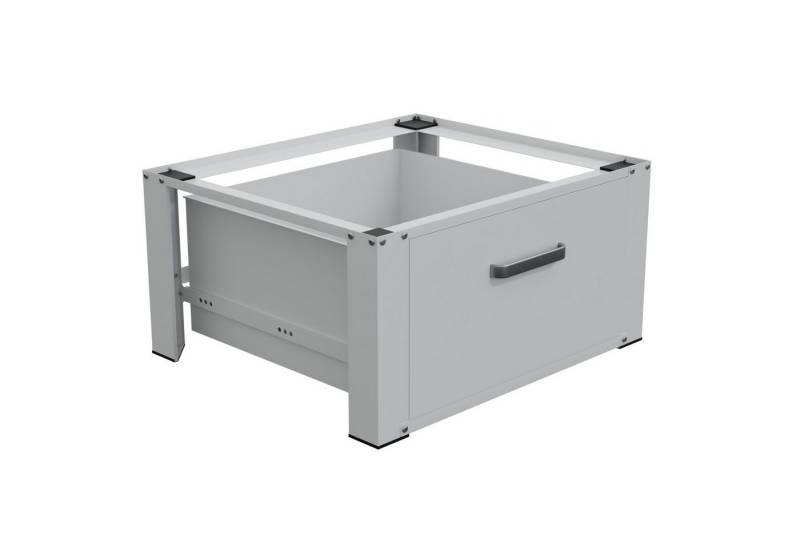 HAGO Waschmaschinenuntergestell Weiß Stahl Schublade Rückenschonend Rutschfest Gummifüße 150kg Traglas, Schublade, Gummifüße, Alu-Griff, Rutschfest HAGO Waschmaschinenuntergestell Weiß Stahl Schublade Rückenschonend Rutschfest Gummifüße 150kg Traglas, Schublade, Gummifüße, Alu-Griff, Rutschfest von HAGO