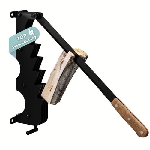 HAGO24 Spanmesser Holzspalter I hochwertiger Brennholzspalter aus stabilem Gusseisen I robuster Kaminholzspalter mit 41cm Klinge I Kraftspalter für höchste Sicherheit & einfache Bedienung HAGO24 Spanmesser Holzspalter I hochwertiger Brennholzspalter aus stabilem Gusseisen I robuster Kaminholzspalter mit 41cm Klinge I Kraftspalter für höchste Sicherheit & einfache Bedienung von HAGO