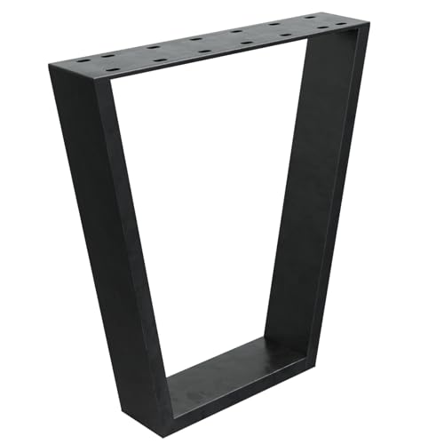 HAGO24 | Tischbeine | 2er Set | V-Form | 10° Schräg | Stahl | Grau glänzend | 40x43cm | Tischgestell | Tischuntergestell | Möbelgestell | DIY | Metallkufen HAGO24 | Tischbeine | 2er Set | V-Form | 10° Schräg | Stahl | Grau glänzend | 40x43cm | Tischgestell | Tischuntergestell | Möbelgestell | DIY | Metallkufen von HAGO