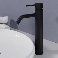 Hago - Wasserhahn Schwarz matt Mischbatterie Waschtischarmatur Badarmatur Waschbeckenarmatur L11 - Schwarz matt von HAGO