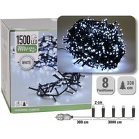 Led Lichterkette Leuchtkette IP44 Outdoor Cluster Dekolicht Kaltweiß 30m von HAGO