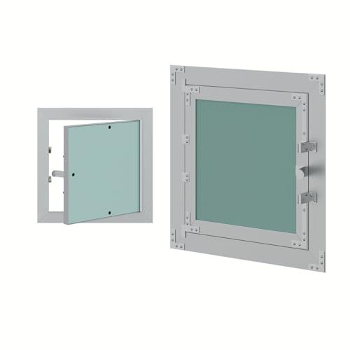 HAGO24 Revisionsklappe 20x20 cm I Hochwertige Revisionstür aus Aluminium & Gipskarton I Robuste Stromkasten Verkleidung I Wartungsklappe für Wartungen, Reinigung & Zugang zu Leitungen HAGO24 Revisionsklappe 20x20 cm I Hochwertige Revisionstür aus Aluminium & Gipskarton I Robuste Stromkasten Verkleidung I Wartungsklappe für Wartungen, Reinigung & Zugang zu Leitungen von HAGO