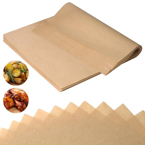 HAGOT 200 Stk Backpapier, Hitzebeständig antihaftbeschichtet, für Backofen, 40 x 30 cm von HAGOT