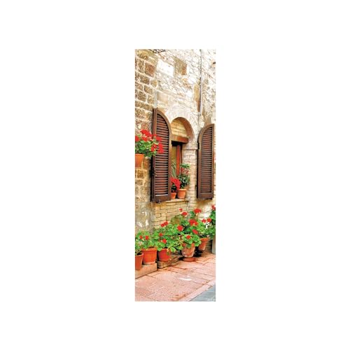 Kühlschrank Aufkleber zum Abdecken von vollen Türen Garten selbstklebend professionelle Vinyl Tapete 60X150CM von HAHII