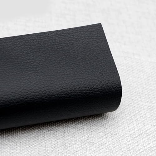 Selbstklebender Lederpatch, Kunstlederpatch, verwendet für Sofa, Autositz Lederreparatur schwarz(15CMX20CM) von HAHII