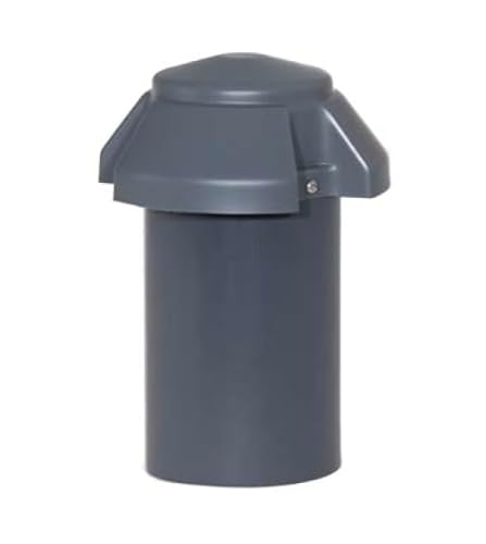 Drainagelüfter/Dachlüfter DN 100, Dachentlüftung, Abluft, Lüfter, PVC, DN 110 von HAHN Handelshaus