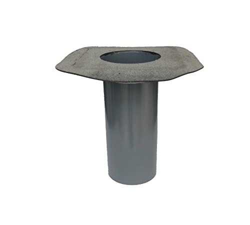 Flachdachablauf, Bitumen- oder PVC-Flansch, Dachgully, Einlauf, Dachentwässerung, DN 125, DN 150, DN 200, DN 250, DN 300 (DN 250 - Bitumen-Flansch) von HAHN Handelshaus