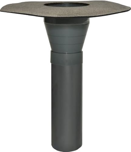 Flachdachablauf *BIG* mit erhöhter Abflussleistung, Bitumen- oder PVC-Flansch, Dachgully, Einlauf, Dachentwässerung, DN 100/110, DN 150 (DN 100/110 - Bitumen-Schweißbahn) von HAHN Handelshaus