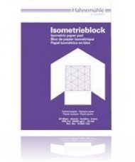 HAHNEMUEHLE Isometrieblock A3 50Blatt 80/85g Zeichenpapier - A3, 10662762 von Hahnemühle