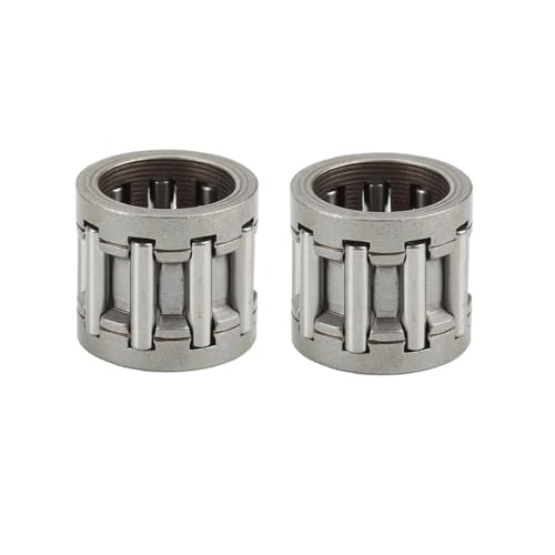 HAHvvBOF Rasenmäher Ersatzteile 2 Stück Kolbennadellager 10x14x13mm Kompatibel 028 MS 290 360 390 440 MS290 MS390 MS440 MS460 TS410 TS400 NB411 Kettensäge 95120032340 Kettensägenzubehör(2 PCS) von HAHvvBOF