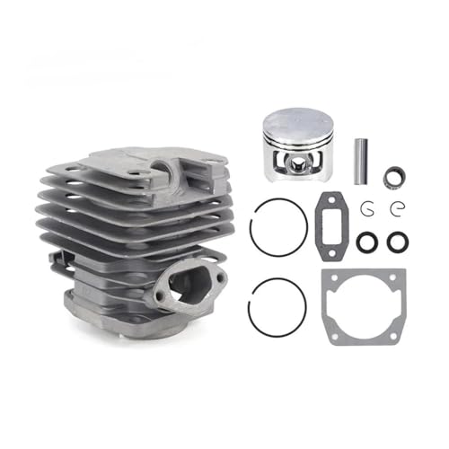 HAHvvBOF Rasenmäher Ersatzteile 45mm Geeignet Für Kettensäge 52cc 5200 Zylinder Kolben Motor Rebuild Kit Kettensäge Ersatz Und Mehr Geeignet von HAHvvBOF