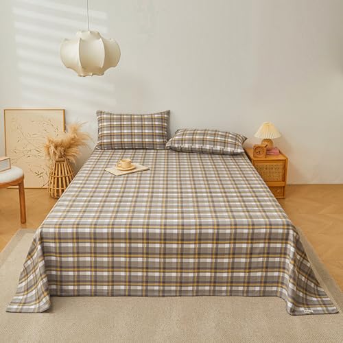HAIBA Bettlaken ohne Gummizug 160x245cm Glatte Bettlaken in 100% Baumwolle, auch für Abdeckungen/Tischdecken/Fangolaken/Sommerlaken zum zudecken von HAIBA