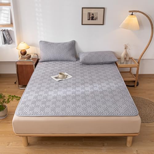 HAIBA Matratzenschoner 200x220cm Matratzenschoner Gesteppt weiß Matratzentopper mit Steppmuster, Matratzen Topper Weich Waschbar Matratzenbezug HAIBA Matratzenschoner 200x220cm Matratzenschoner Gesteppt weiß Matratzentopper mit Steppmuster, Matratzen Topper Weich Waschbar Matratzenbezug von HAIBA