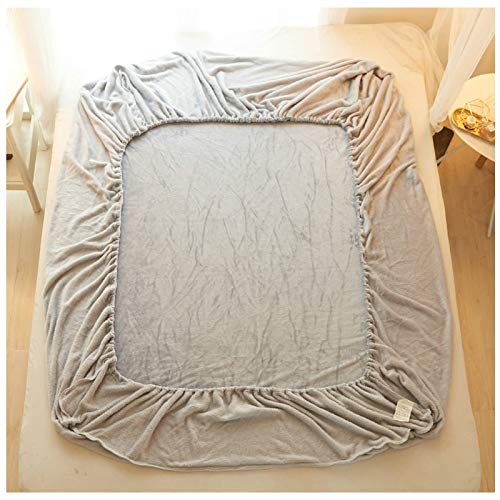 HAIBA Spannbettlaken Jersey Spannbetttuch Bettlaken mit Einer Steghöhe von Hochwertig elastisch atmungsaktiv und weich 90x200cm von HAIBA