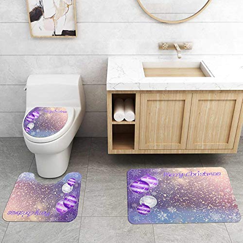HAIBI 3 Stücke Weihnachten Bunte Toilette Sitz Bezug Flanell Matte rutschfest wasserdichte Teppiche Toilette Deckel Abdeckung Badezimmer Dekor HAIBI 3 Stücke Weihnachten Bunte Toilette Sitz Bezug Flanell Matte rutschfest wasserdichte Teppiche Toilette Deckel Abdeckung Badezimmer Dekor von HAIBI