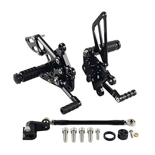 HaiBing Für Aprilia Tuono V4R 1000 V4 R 2011-2014 RSV4 Factory Aprc Einstellbarer Schalthebel Fußrastenanlage Ersatz-Upgrade-Zubehör HaiBing Für Aprilia Tuono V4R 1000 V4 R 2011-2014 RSV4 Factory Aprc Einstellbarer Schalthebel Fußrastenanlage Ersatz-Upgrade-Zubehör von HaiBing