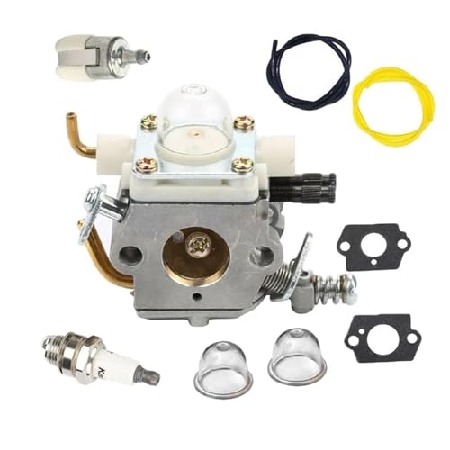 HAIBING Mechanischer Vergasersatz for den Garten, Zubehör for den Vergaserumbau, kompatibel mit WTA-33 PB-250 Power Blower A021001881 A021001882, Primer-Birnen, Zündkerze von HAIBING