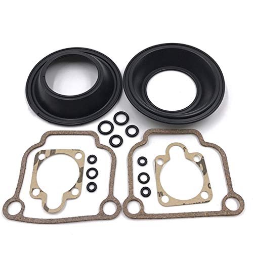 HAIBING Vergaser Repair Kit Geeignet für Bing CV 32mm Carb Airhead R65 R75 R80 R80 R80 CARB Motorrad Zubehör Ersatzteile (Farbe : Schwarz) von HAIBING