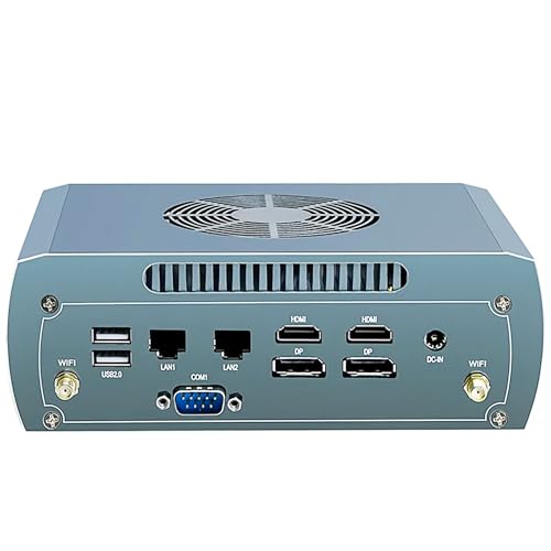 HAICOTECH Mini PC, Ryen 7 8845HS(8C/16T, up to 5.1 GHz), 64GB DDR5 RAM 2TB SSD Mini Computer, Dual 2.5G LAN Firewall PC Gaming Computer 4x8K WiFi6 for Gaming/Office/Home von HAICOTECH