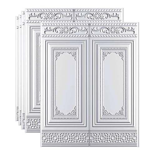 HAILM 10 Stück Wandpaneele Küche 3D Tapete Selbstklebend Wandverkleidung Aussen Paneele Wand Selbstklebend Wasserdichter Moderner Stil Aus PE-Schaum Für Wohnzimmer Schlafzimmer Wandpanele,D von HAILM