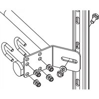 Hailo Professional - Hailo H-50 Halterung am Steigbügel mit Aufkantung aus Edelstahl von HAILO PROFESSIONAL