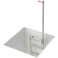 Einstiegshilfe versenkbar A4 Leiterholm 50x50 li / Hülse 50x50 - Hailo Professional von HAILO PROFESSIONAL