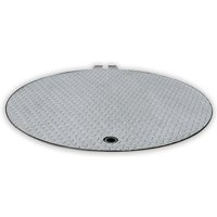 Hailo Schachtabdeckung HS12 Edelstahl rund tagwasserdicht und begehbar Klasse A15kN Ø800mm von HAILO PROFESSIONAL
