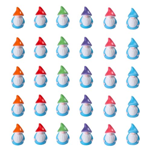 30 Stück Mini GNOME Figuren Harz Kleine Wichtel Figuren Deko Mini Weihnachten Ornamente Miniatur Zwergfiguren Wichtel Zubehör für Garten Puppenhaus Kuchen Tisch Schneekugel Innen Außen Mikrolandschaft 30 Stück Mini GNOME Figuren Harz Kleine Wichtel Figuren Deko Mini Weihnachten Ornamente Miniatur Zwergfiguren Wichtel Zubehör für Garten Puppenhaus Kuchen Tisch Schneekugel Innen Außen Mikrolandschaft von HAILUII