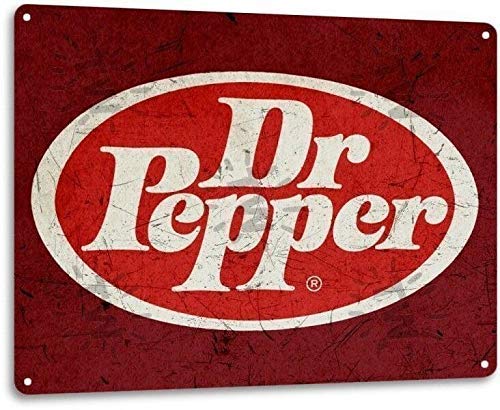 HAIMAX Dr Pepper Soda Pop Store Werbung, 20,3 x 30,5 cm, Vintage-Blechschild von HAIMAX
