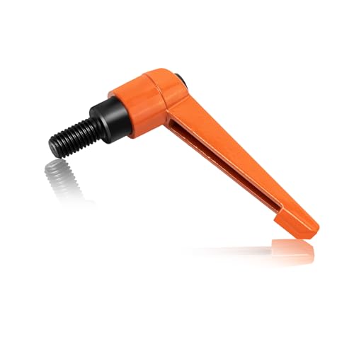 Verstellbare Klemmhebel Griff,M10 Spanngriff Griffmutter Klemmgriff Verschlusshebel Außengewinde Griff Maschinengriffe 20mm Verstellbare Klemmhebel Griff,M10 Spanngriff Griffmutter Klemmgriff Verschlusshebel Außengewinde Griff Maschinengriffe 20mm von HAIMAYEE