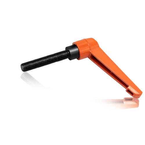 Verstellbare Klemmhebel Griff M12 Spanngriff Griffmutter Klemmgriff Verschlusshebel Außengewinde Griff Maschinengriffe 63mm Verstellbare Klemmhebel Griff M12 Spanngriff Griffmutter Klemmgriff Verschlusshebel Außengewinde Griff Maschinengriffe 63mm von HAIMAYEE