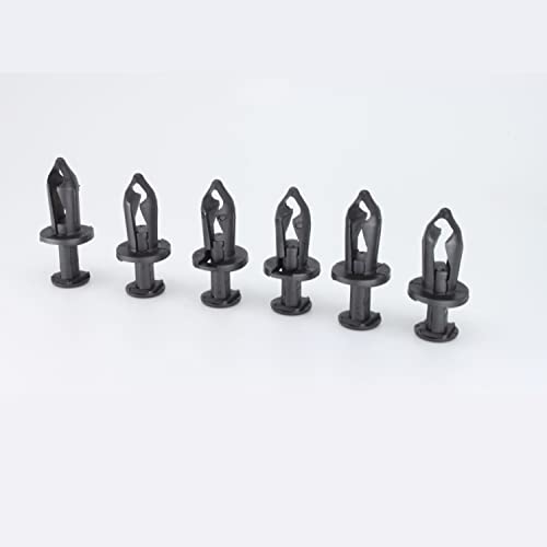 6pcs 24pcs Push Rivet Plastic CLAMP Fit for CFMoto Cforce Uforce Zforce 450 500 550 600 625 800 1000 Z5 U6 Z6 Z8 X8 U8 9060-040310 Teile (Farbe: 6 Stück) von HAIRXR