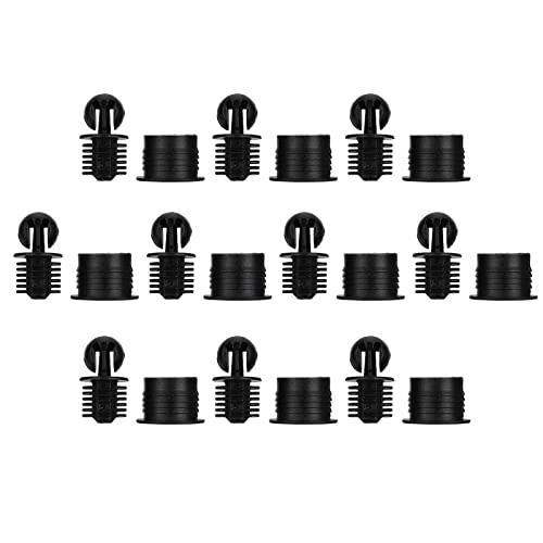 1 Set Schnallen ABS Grill Peg Ball Socket Fastener Schrauben Kit für Zubehör Netzabdeckung Schnalle Grill Peg Kit von HAISENG