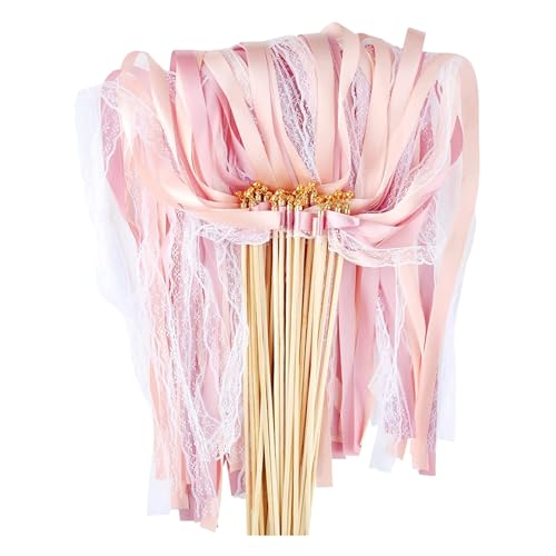 20 Stück Elegante Satinband Wand mit Glocken Zauberstab für Hochzeiten Geburtstage und Feste Anlässe Polyester Sticks 20 Stück Elegante Satinband Wand mit Glocken Zauberstab für Hochzeiten Geburtstage und Feste Anlässe Polyester Sticks von HAISENG