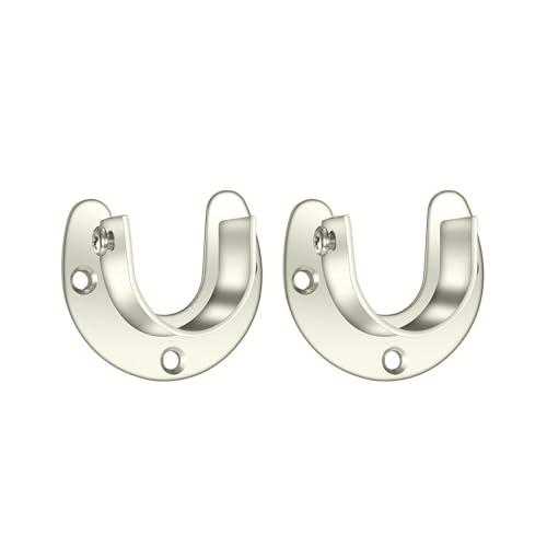 2pcs Heavy Duty Closet Rod Brackets Vorhangstangenhalter Garderobenhalterungsträger Für 1 1/4 Zoll Stangen Steckdose Flansche Kleiderschrank Klammer 2pcs Heavy Duty Closet Rod Brackets Vorhangstangenhalter Garderobenhalterungsträger Für 1 1/4 Zoll Stangen Steckdose Flansche Kleiderschrank Klammer von HAISENG