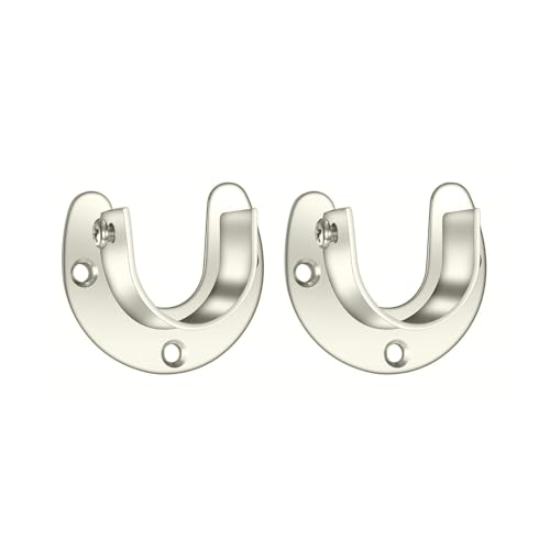 2pcs Heavy Duty Closet Rod Brackets Vorhangstangenhalter Garderobenhalterungsträger Für 1 1/4 Zoll Stangen Steckdose Flansche Kleiderschrank Klammer 2pcs Heavy Duty Closet Rod Brackets Vorhangstangenhalter Garderobenhalterungsträger Für 1 1/4 Zoll Stangen Steckdose Flansche Kleiderschrank Klammer von HAISENG