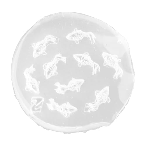 Flexibles Silikon-Zubehör für Goldfischer-Halter, Dekoration mit Harz und Gips, für den täglichen Gebrauch, Schmuckanhänger von HAISENG