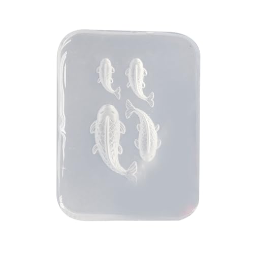 Flexibles Silikon-Zubehör für Goldfischer-Halter, Dekoration mit Harz und Gips, für den täglichen Gebrauch, Schmuckanhänger von HAISENG