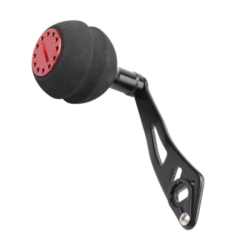 HAISENG Angelrollengriff, Aluminiumlegierung, Drehknauf, Griff für Baitcasting, Ersatzgriff, Modifikationsteile von HAISENG