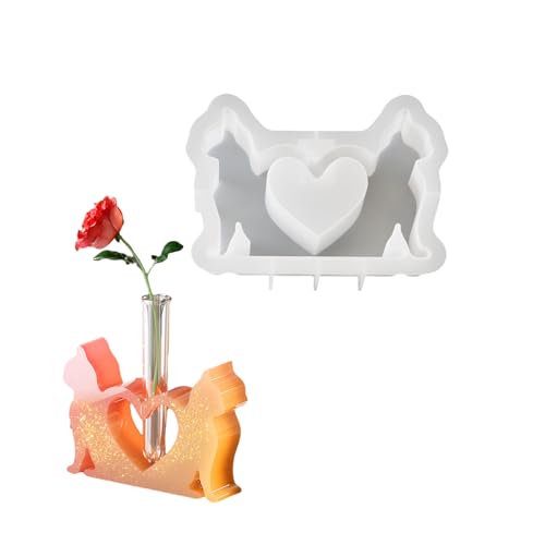 Katzen Silikonharzformen Für Hydroponische Pflanzenvase Kleine Blütentöpfe Crafting Formen Epoxidharzform Handgefertigtes Handwerk von HAISENG
