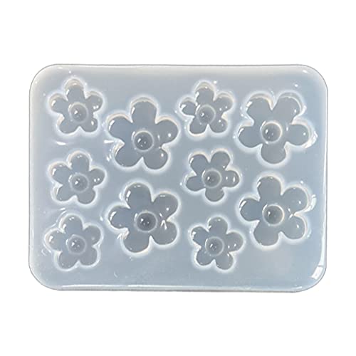 Kleine Blumen Kristall Epoxidharz Form Ohrringe Schmuck Silikon Dekorationen Gießwerkzeuge Silikonherstellung Kleine Blumen Kristall Epoxidharz Form Ohrringe Schmuck Silikon Dekorationen Gießwerkzeuge Silikonherstellung von HAISENG
