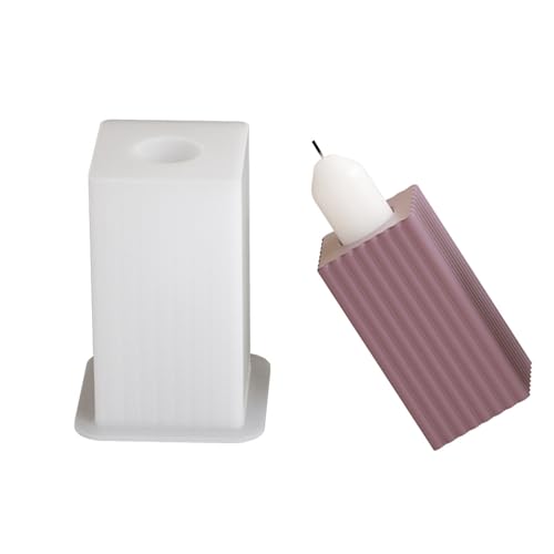 Multi Form Silikonkerzen Basisform Formhandhand Enthusiasten Silikonform Für Gestreifte Kerzenbasis Home Decors Projection von HAISENG