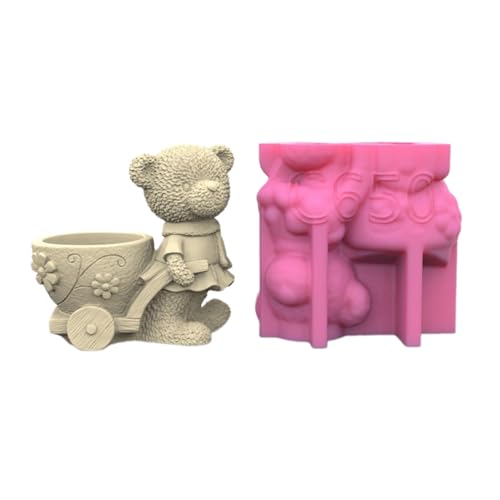 Sukkulente Blumentöpfe Schimmel Cartoon Bärenstifthalter Silikonform Epoxidharz Formen Betonpflaster Vase Form Form Sukkulente Blumentöpfe Schimmel Cartoon Bärenstifthalter Silikonform Epoxidharz Formen Betonpflaster Vase Form Form von HAISENG